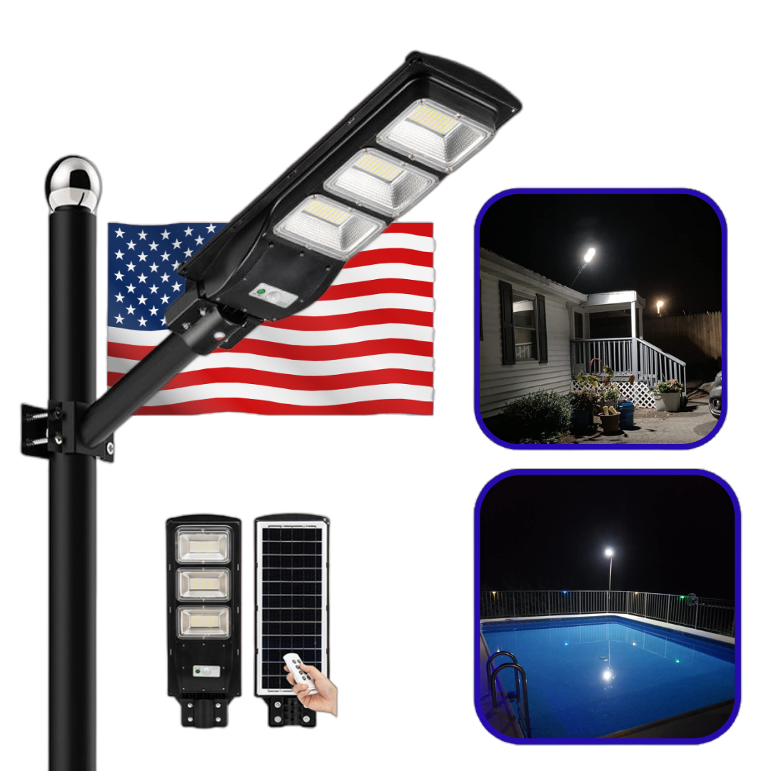 LANGY 90W solar street light 9000 lumens