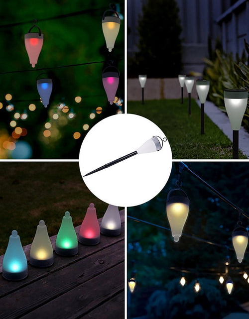 Load image into Gallery viewer, Solar LED Power 3 Modes Colorful Garden Light Lawn Lamp
